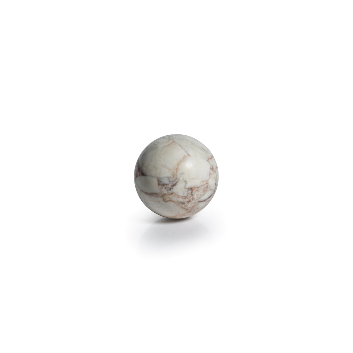 Zodax Rezi Matt Marble Fill Ball, Large