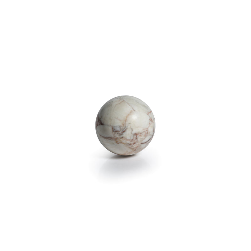 Zodax Rezi Matt Marble Fill Ball, Large