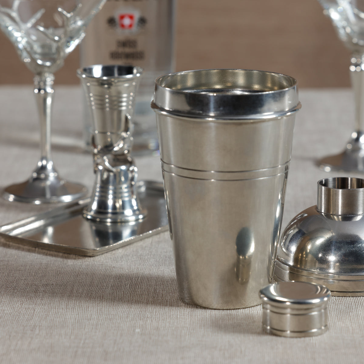 Zodax St. Anton Pewter Cocktail Shaker