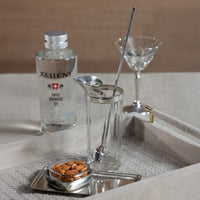 Zodax St. Anton Pewter & Glass Shaker with Stirrer