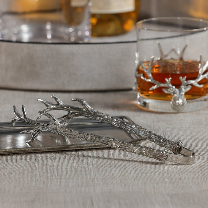 Zodax St. Anton Pewter Ice Tong