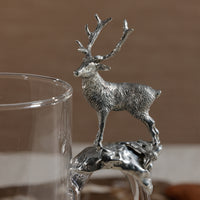 Zodax St. Moritz Pewter & Glass Pitcher