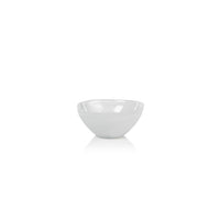 Zodax Monte Carlo Small White Alabaster Glass Bowls, Set of 6