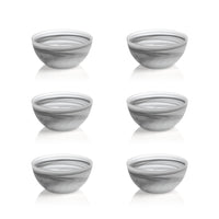Zodax Madrigal Alabaster Glass Bowls, Set of 6