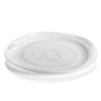 Zodax Reneta Alabaster Glass Plates, 11.5", Set of 6