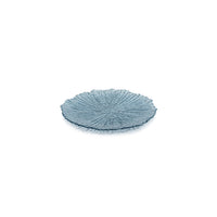 Zodax Axel Icy Sapphire Glass Plates, 8.25", Set of 6