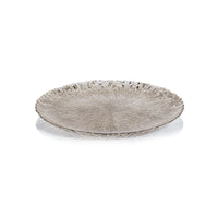Zodax Chiara 6-Piece Fusion Glass Serving Platter Set, 13"