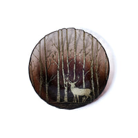 Zodax Wilderness Glass Serving Bowls, Set of 6 – Side Dish & Appetizer Bowls, Taupe