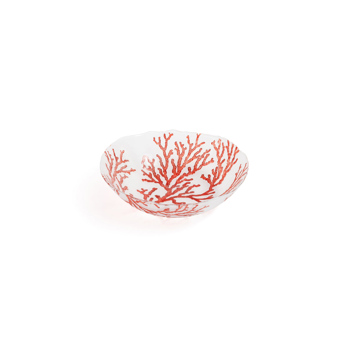 Zodax Coral Design Glass Bowls, Set of 6