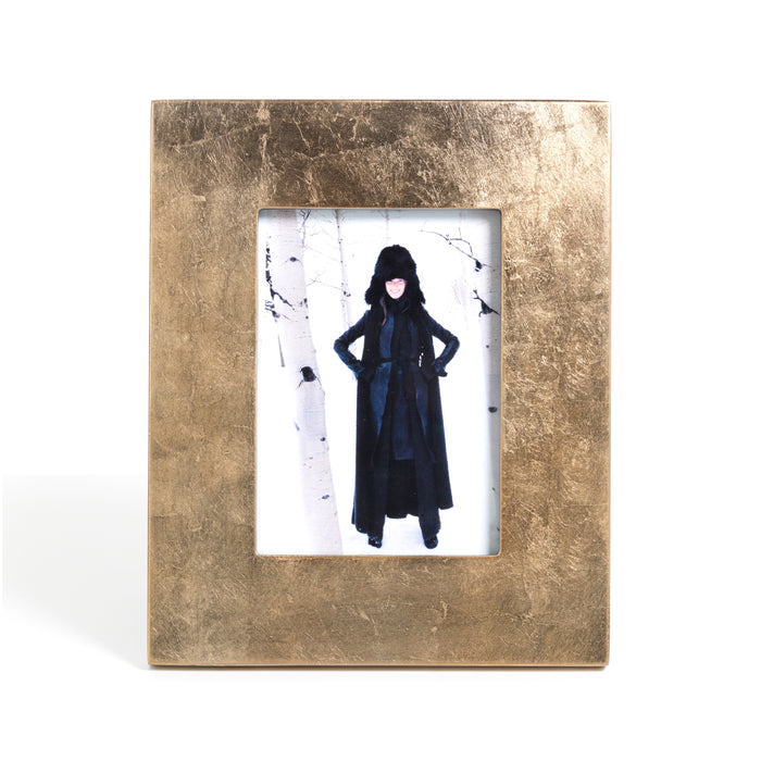 Zodax Gold Leaf Photo Frame, 5" x 7"