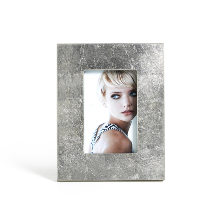 Zodax Silver Leaf Photo Frame, 4" x 6"