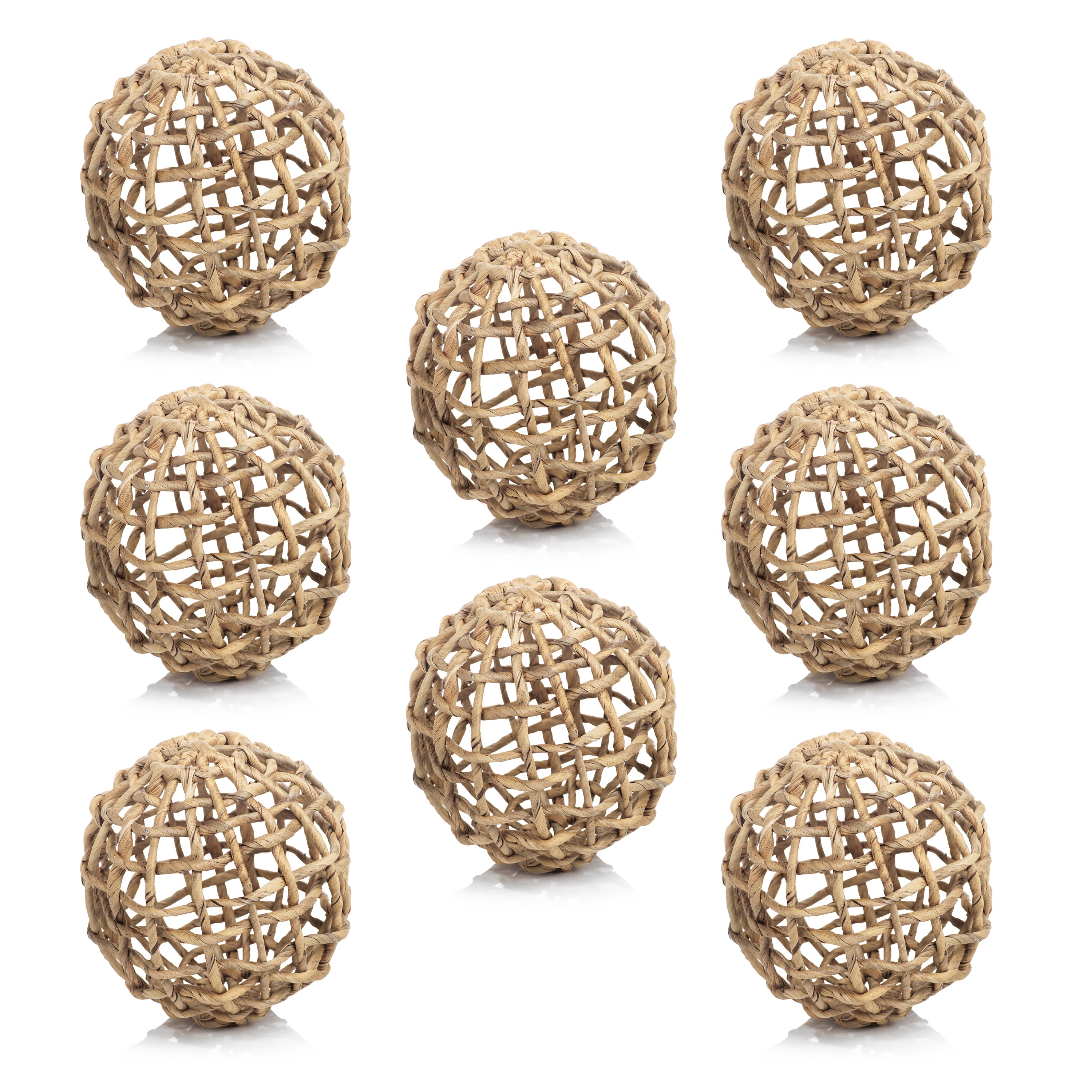 Zodax Water Hyacinth Decorative Ball Set - Thumbnail 2