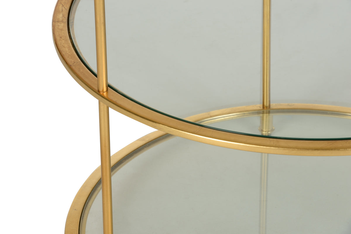Chelsea House Regal Side Table - Gold
