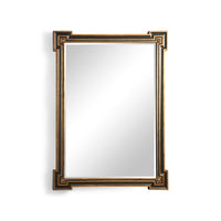 Chelsea House Richards Mirror - Black/Gold