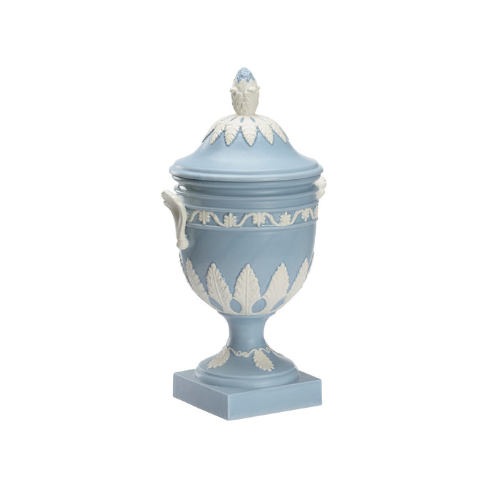 Chelsea House Wedgewood Urn - Blue/Gray