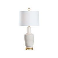 Wildwood Emma Lamp- Crackled Snow