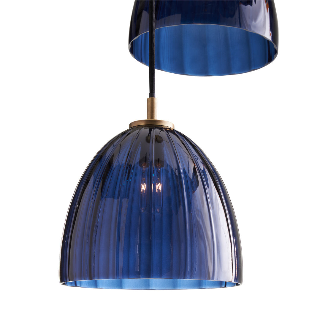 Wildwood Caterina Triple Pendant - Blue Avio