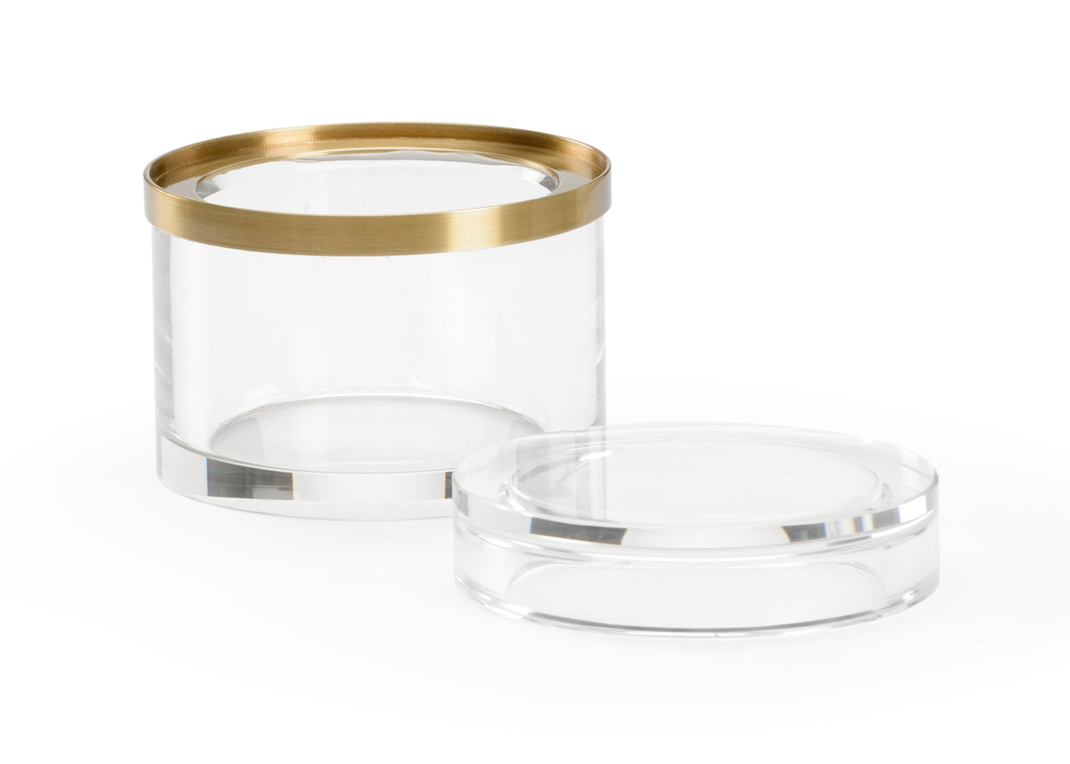 Chelsea House Crystal Jewel Box - Round