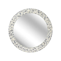Wildwood Shell Shock Round Mirror