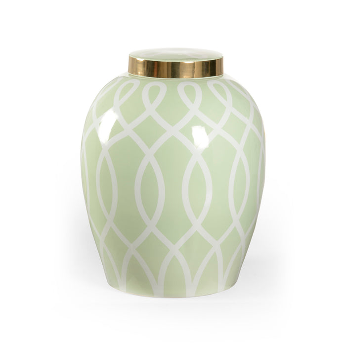 Chelsea House Sarah Ginger Jar - Pistachio