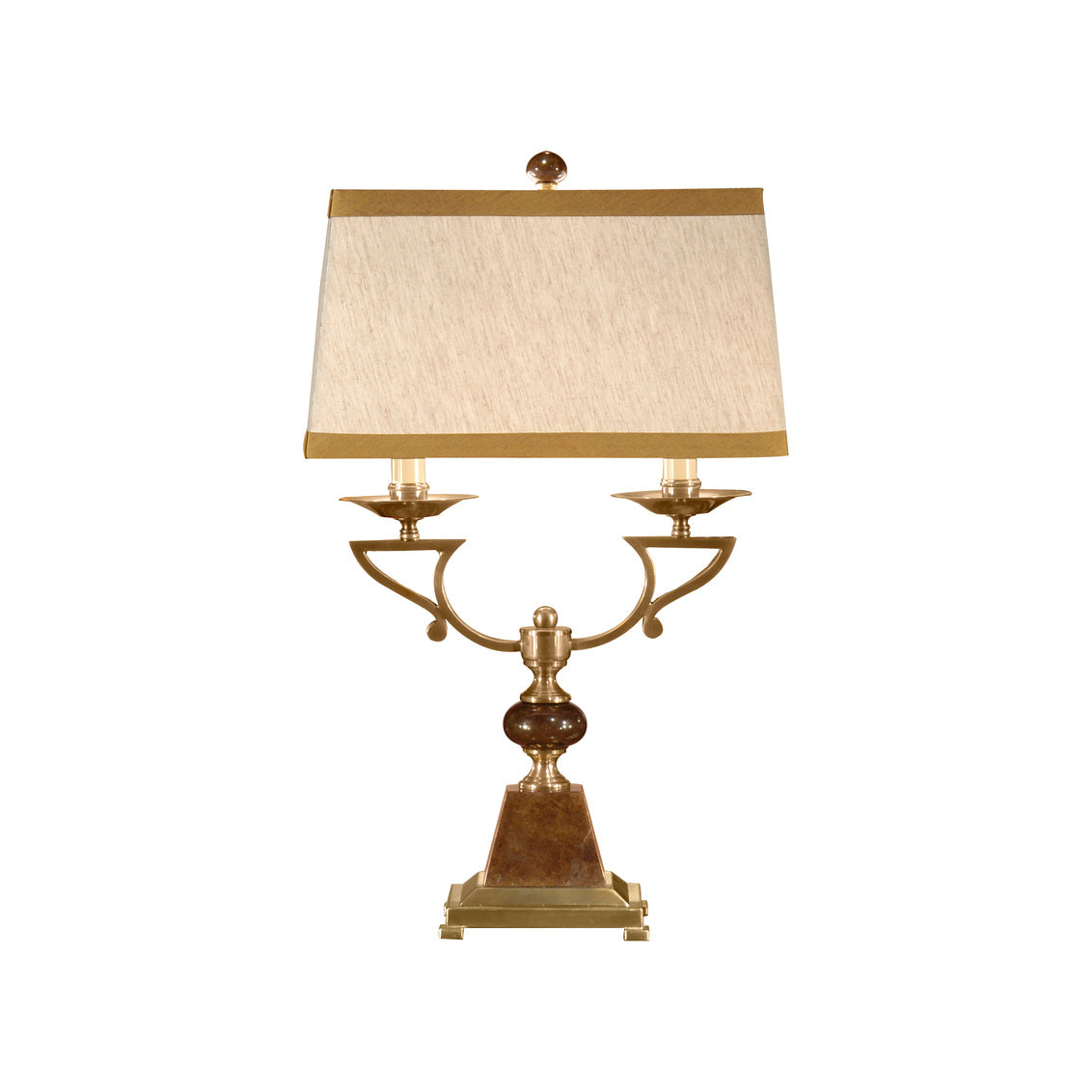Wildwood Double Candle Lamp