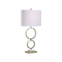 Chelsea House Silver Loop Lamp