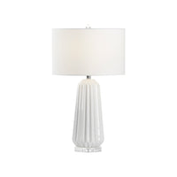 Chelsea House Gamble Lamp - White