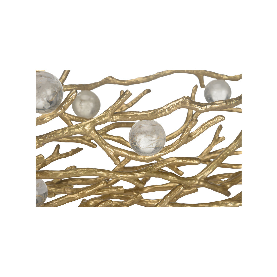 Chelsea House Open Twig and Crystal Balls Bowl