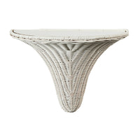 Chelsea House Baytree Wicker Bracket-White