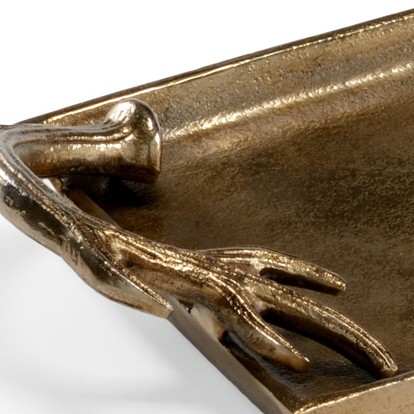 Wildwood Diana Rectangular Tray - Brass