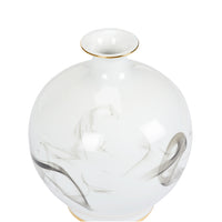 Wildwood White Cinder And Smoke Vase (Sm)