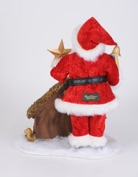 Karen Didion Lighted Nativity Santa