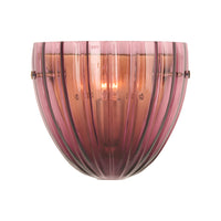 Wildwood Caterina Sconce - Aubergine
