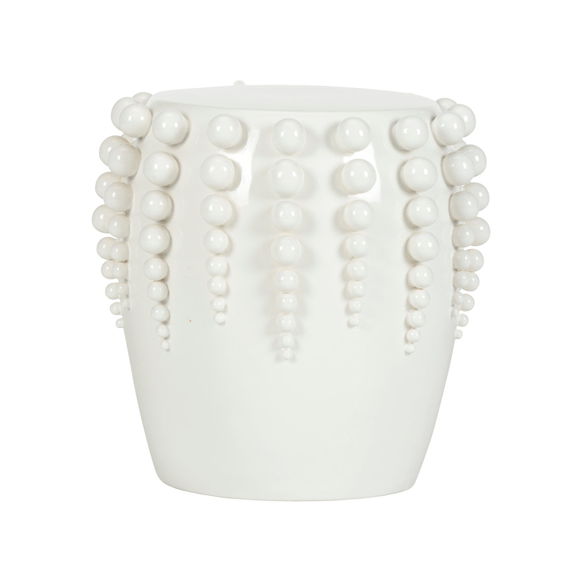 Chelsea House Sea Urchin Garden Seat - White