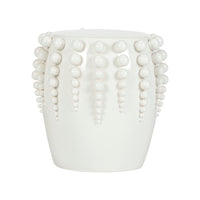 Chelsea House Sea Urchin Garden Seat - White