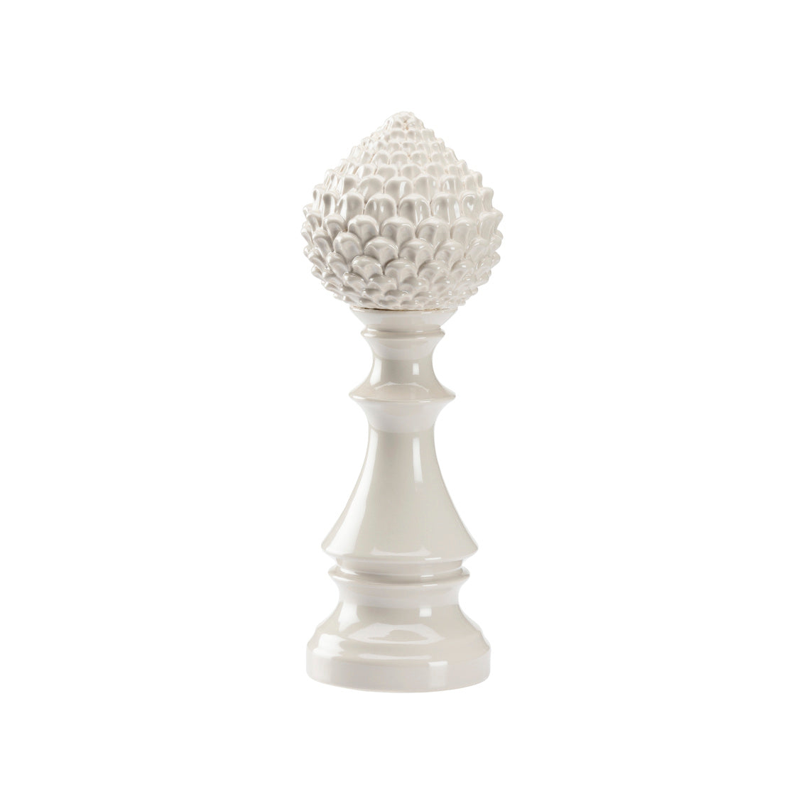 Chelsea House Artichoke Finial - Gray (Lg)