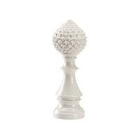 Chelsea House Artichoke Finial - Gray (Lg)