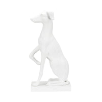 Chelsea House Greyhound Sculpture - White