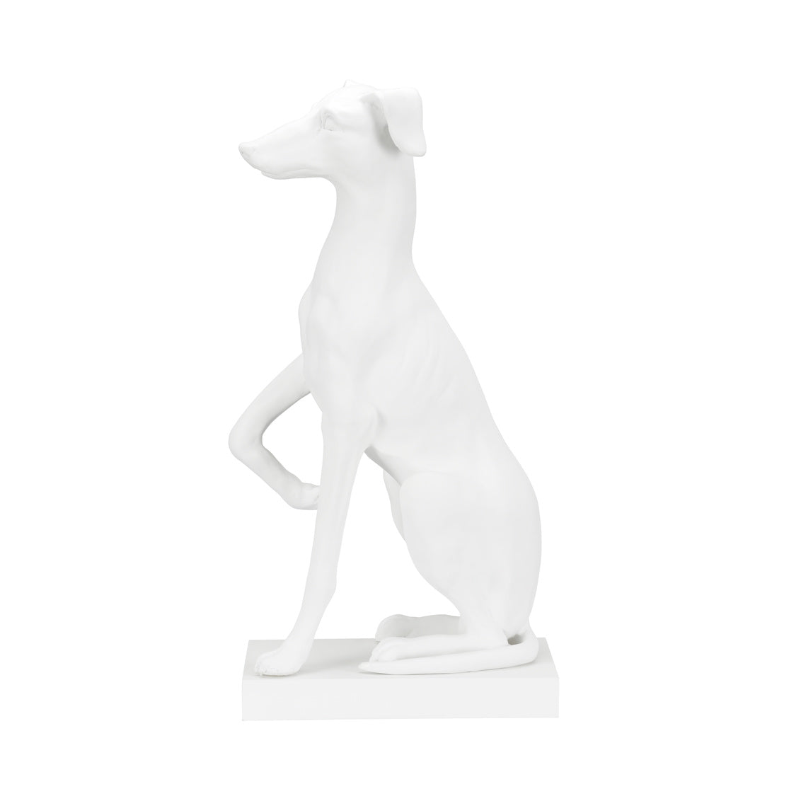 Chelsea House Greyhound Sculpture - White