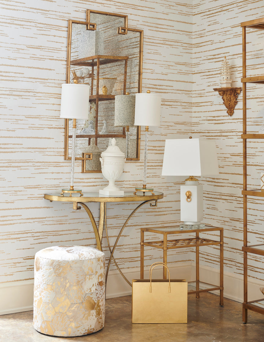 Chelsea House Gold Chic Tote Magazine Rack