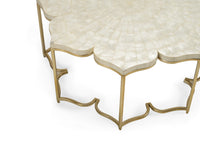Chelsea House Lotus Flower Cocktail Table