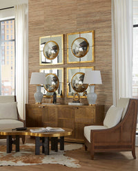 Villa & House Acacia Lamp Without Shade, Coconut