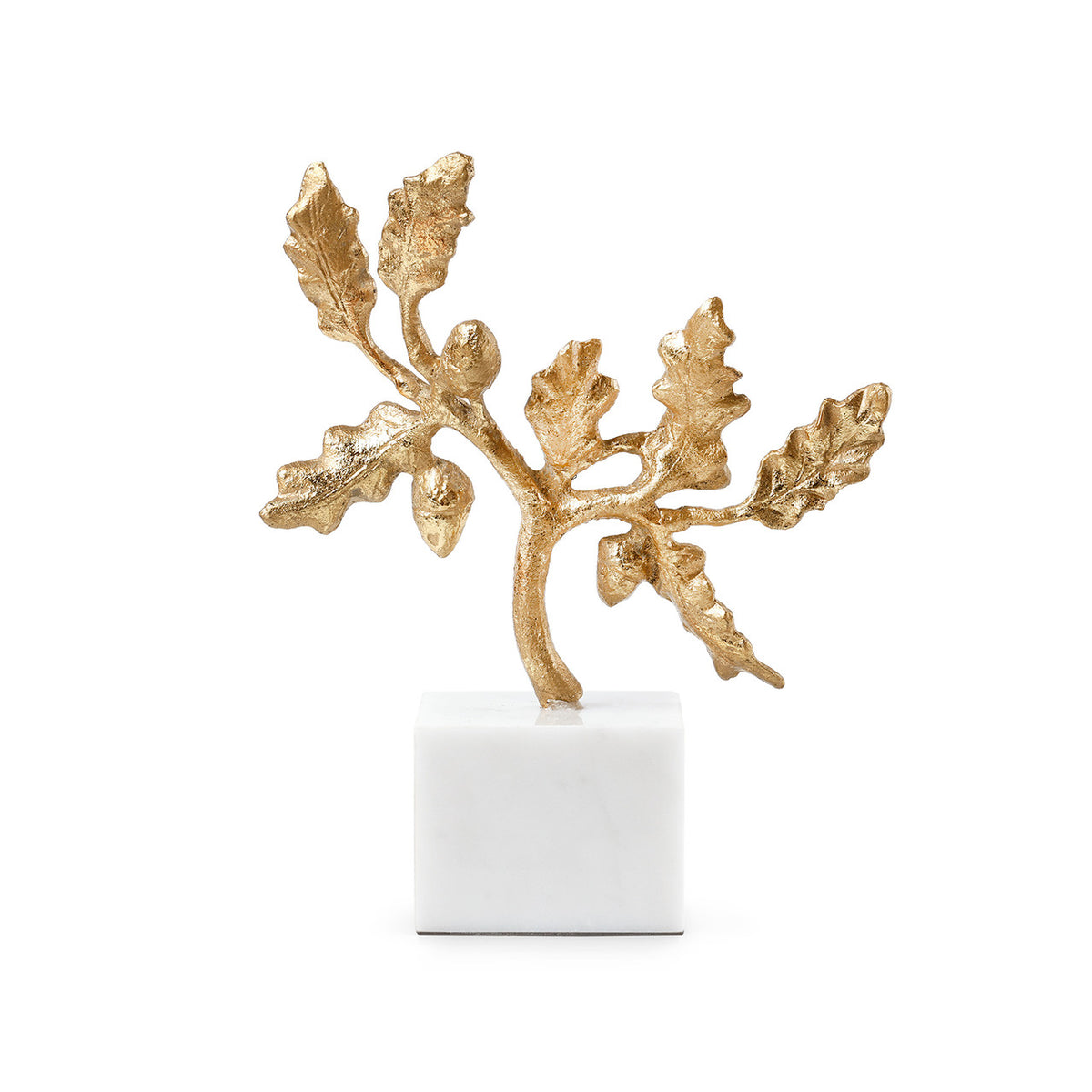 Villa & House Acorn Statue, Gold