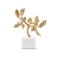 Villa & House Acorn Statue, Gold