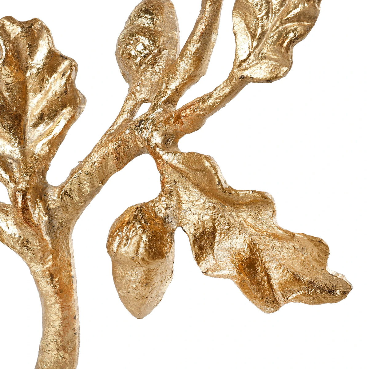 Villa & House Acorn Statue, Gold