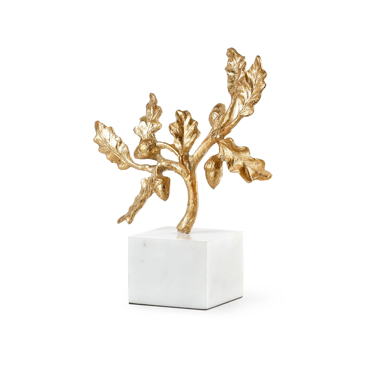 Villa & House Acorn Statue, Gold