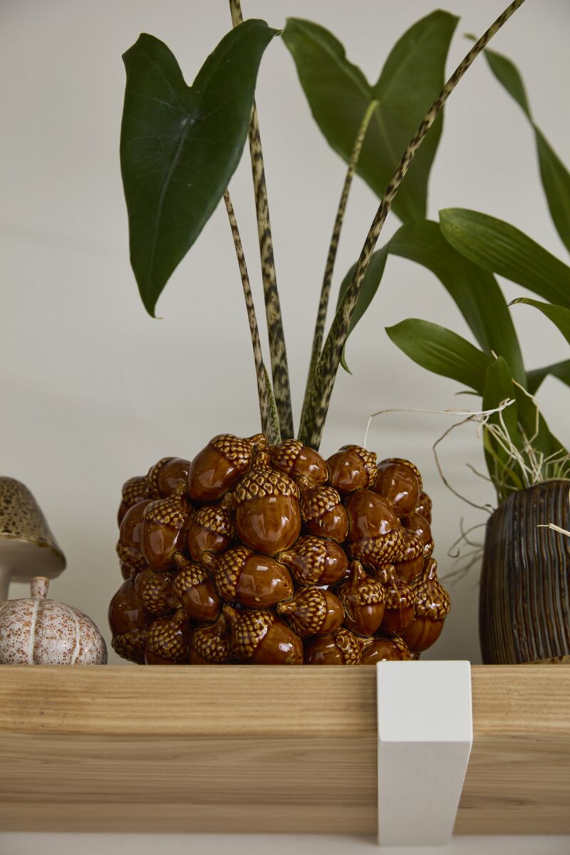 Design Shop Acorn Pot 8.75"x 5.5"