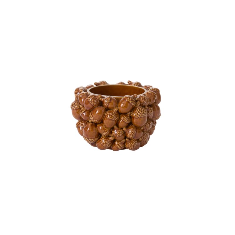 Design Shop Acorn Pot 8.75"x 5.5"