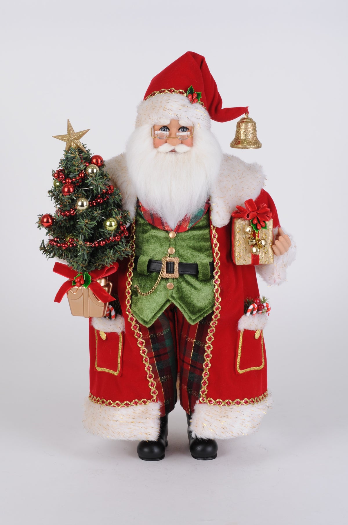 Karen Didion Lighted Christmas Traditions Santa- Revised