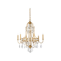 Wildwood Buckhead Small Chandelier - Gold